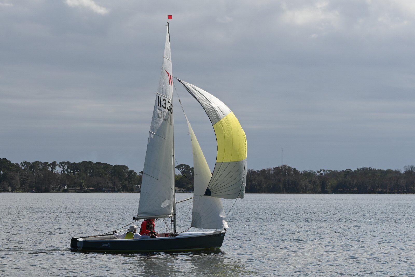 Wayfarers racing at Lake Eustis